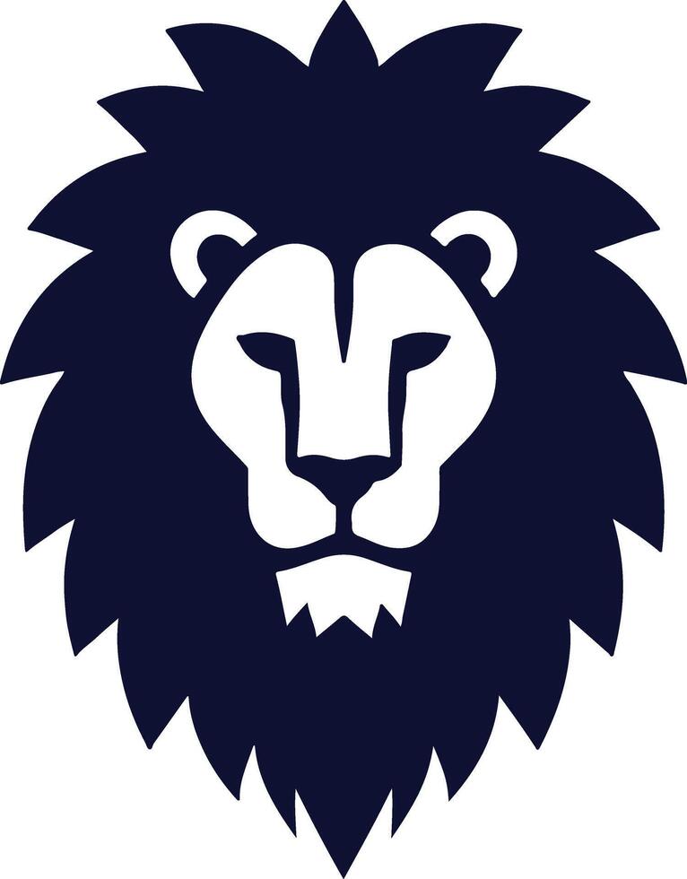 lion head logo vector