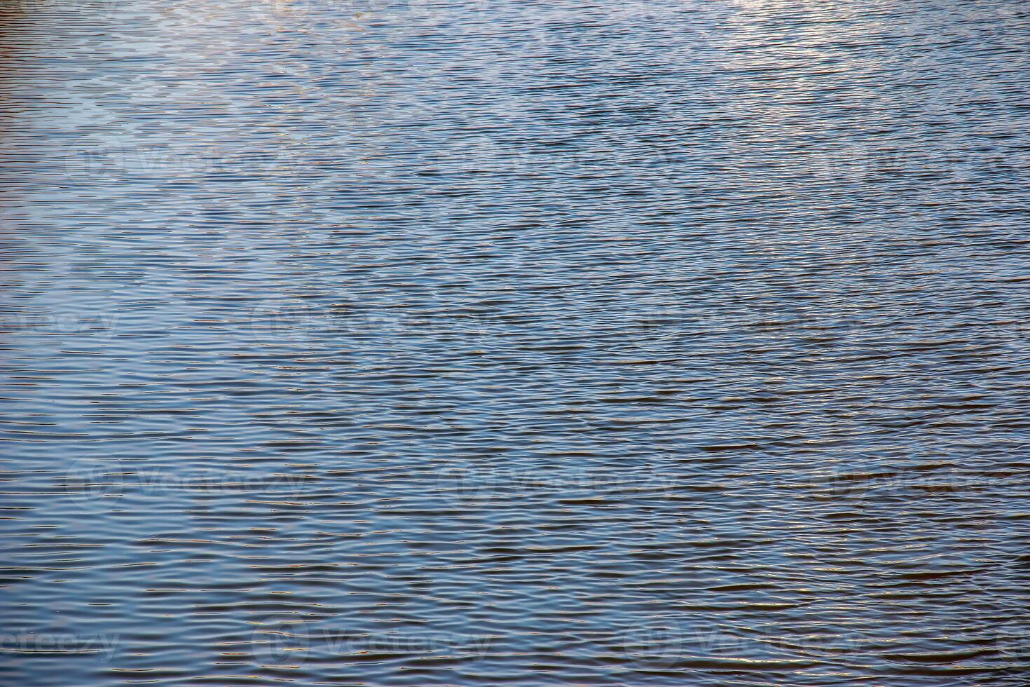 Water surface, river ripples or ocean with small waves, calm and close-up. Natural background. Abstract background. photo