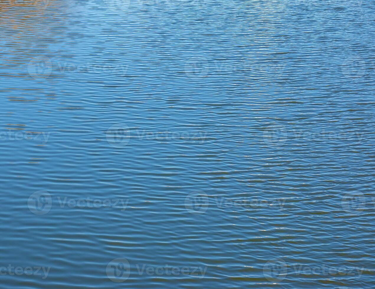 Water, ripple and nature with environment river or ocean with waves, calm and closeup. Natural background. photo