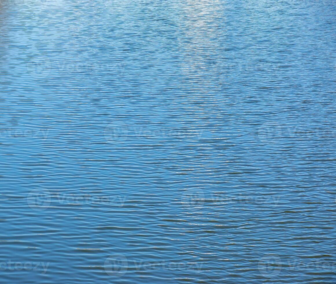 Water, ripple and nature with environment river with waves, calm and closeup. Natural background. photo