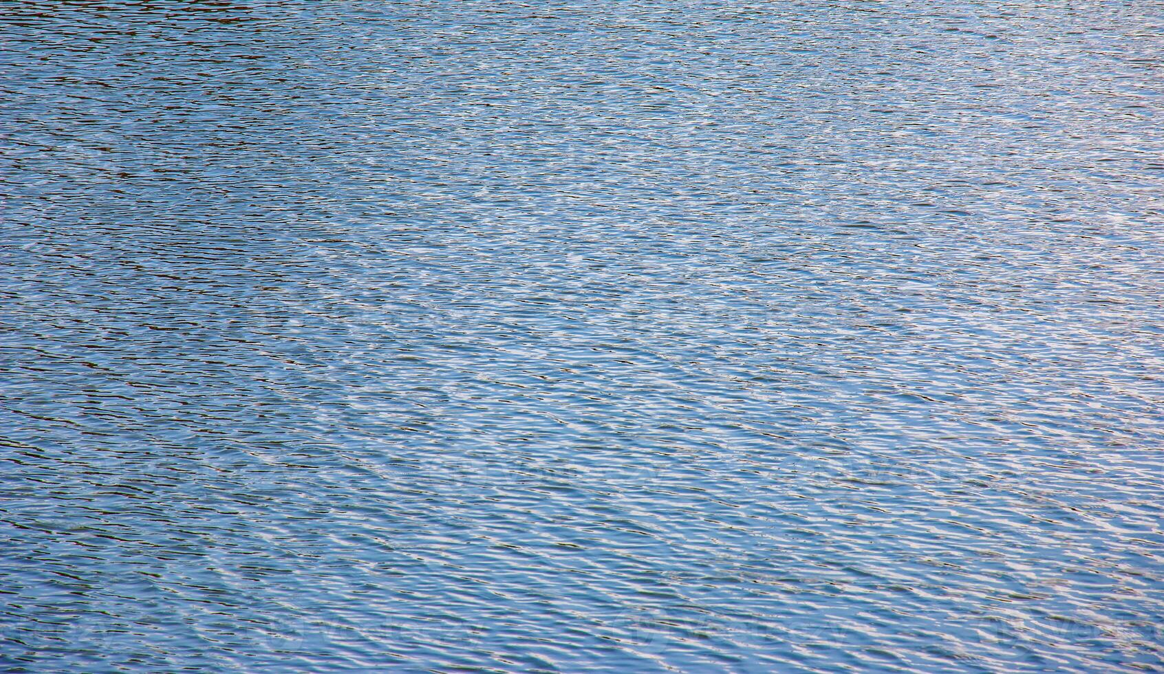 Water, ripple and nature with environment and lake, river or ocean with waves, calm and closeup. Natural background. photo
