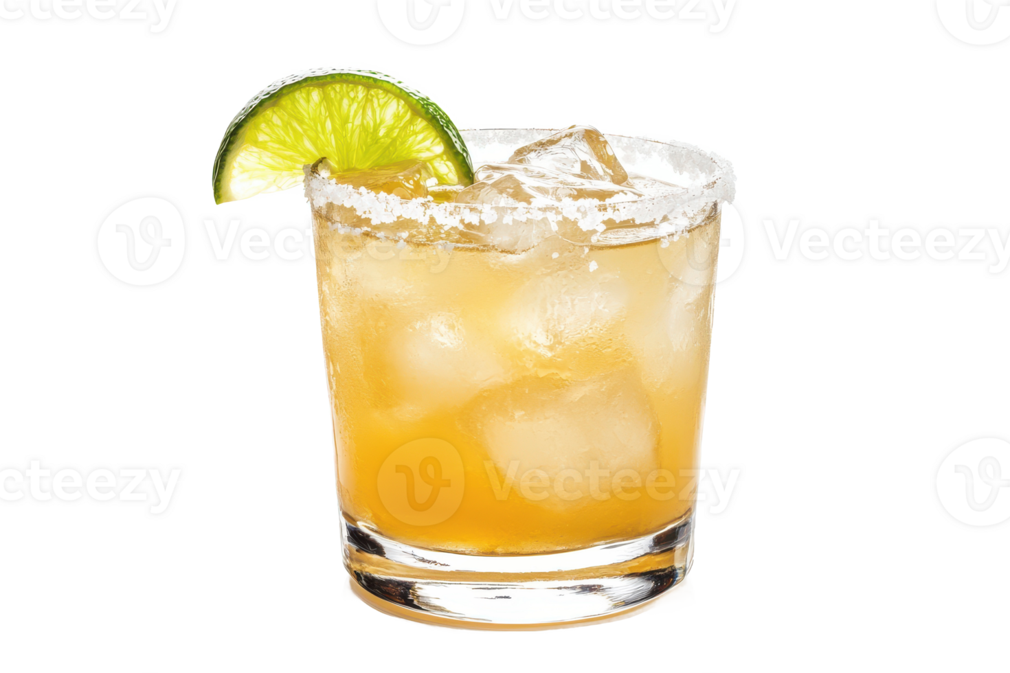 A margarita with lime and ice png