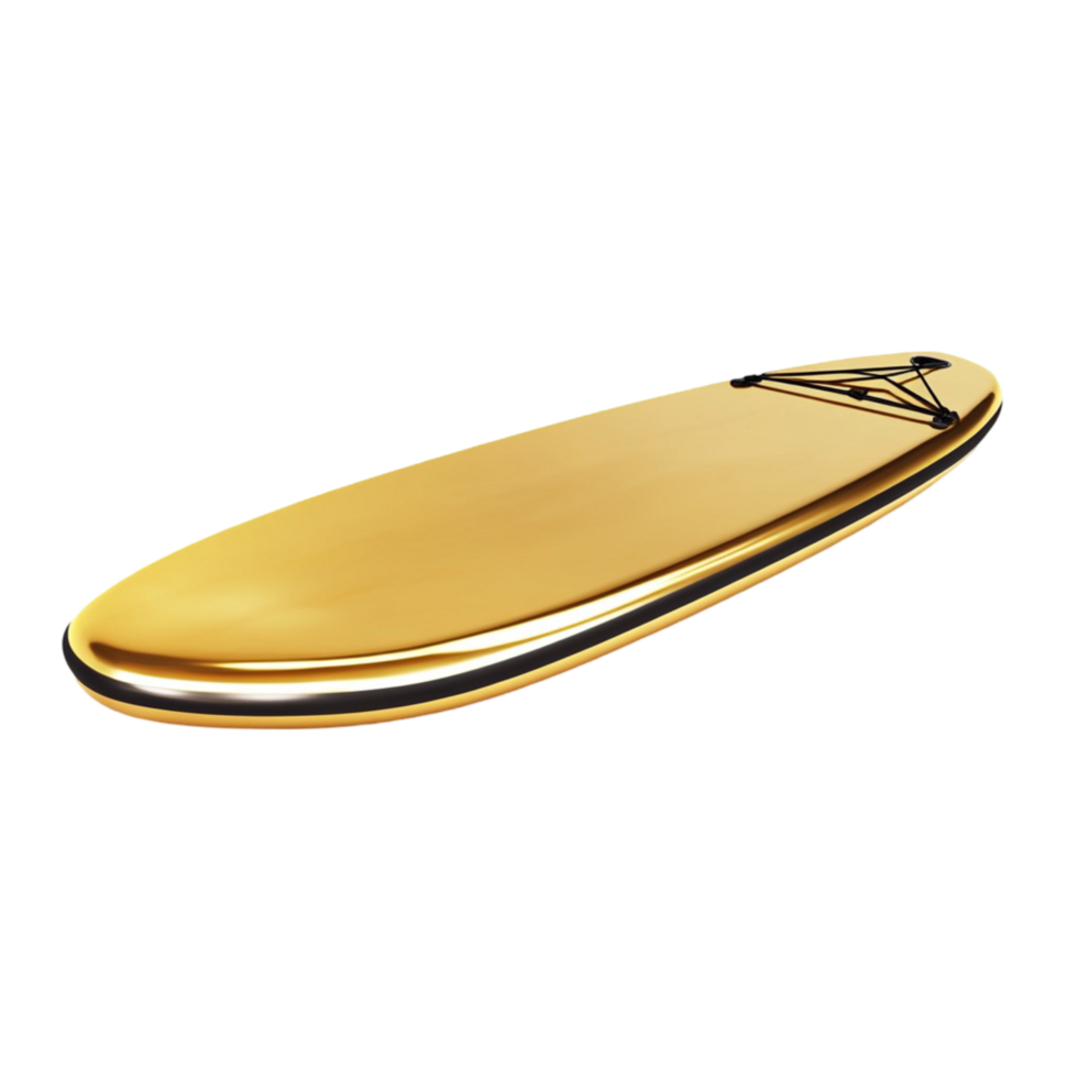 Golden Spoon on Transparent Background png