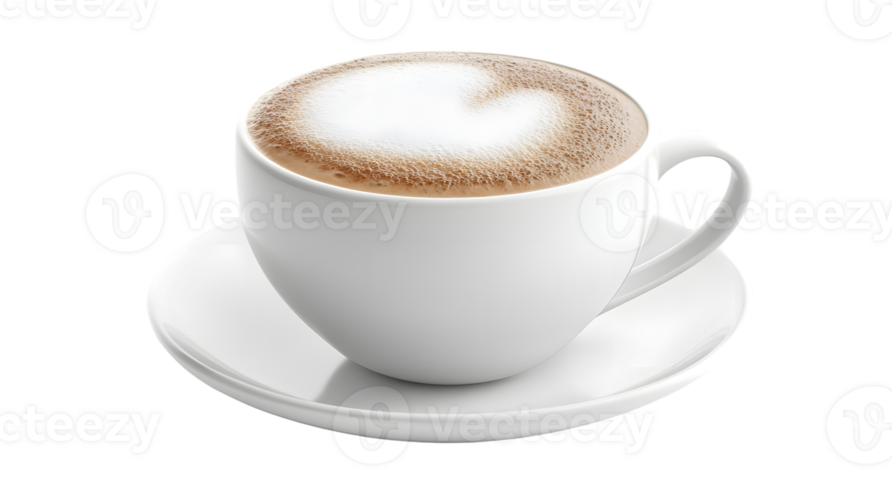 A steaming cup of coffee with frothy foam perfect for morning or afternoon refreshment png