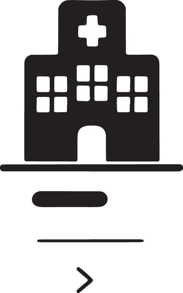 medical and hospital icon design vector