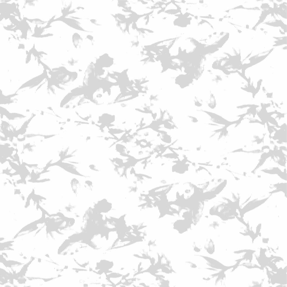 A white and gray wallpaper with flowers and leaves vector