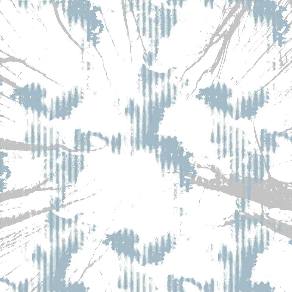 A blue and white abstract wallpaper with a tree pattern vector