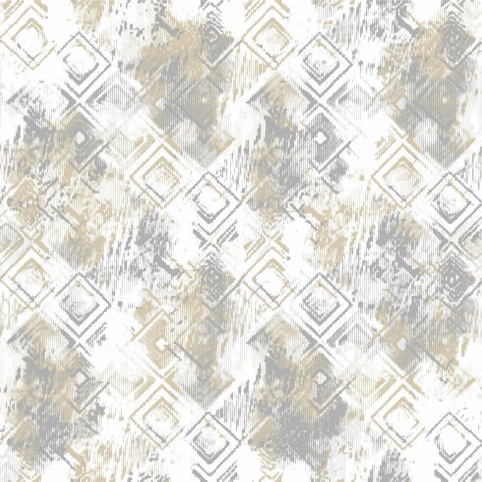 A white and gold wallpaper with a geometric pattern vector