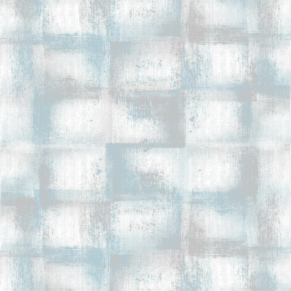 A blue and white wallpaper with a square pattern vector