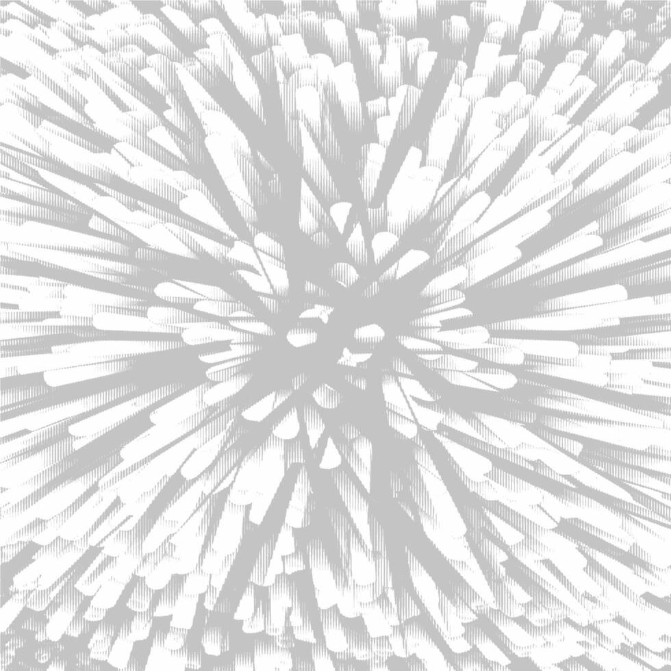 Abstract white and grey background with many small white sticks vector