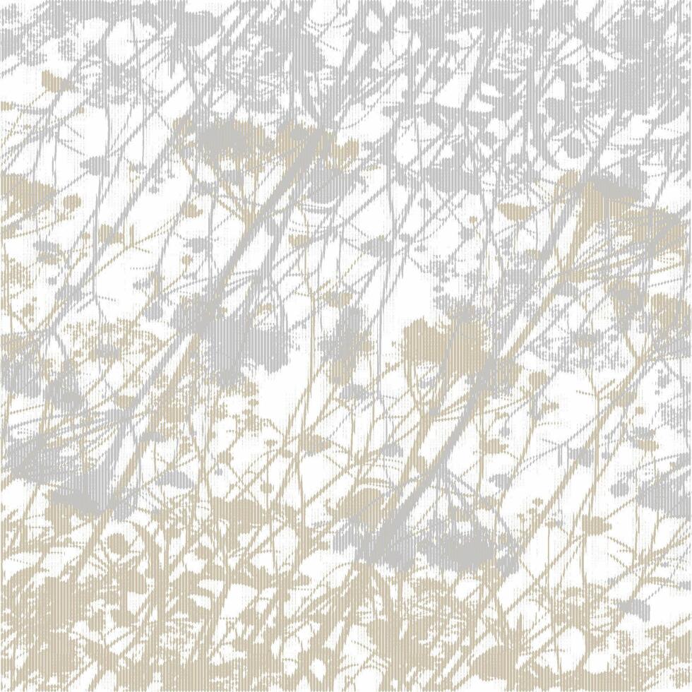 A floral pattern with leaves and flowers on a white background vector