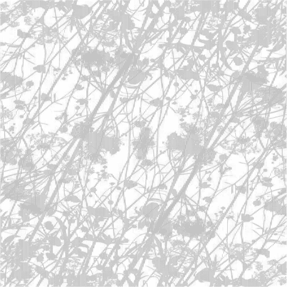 A gray and white floral pattern vector