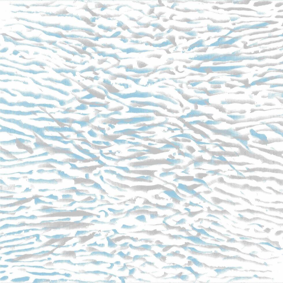 A blue and white pattern with waves vector