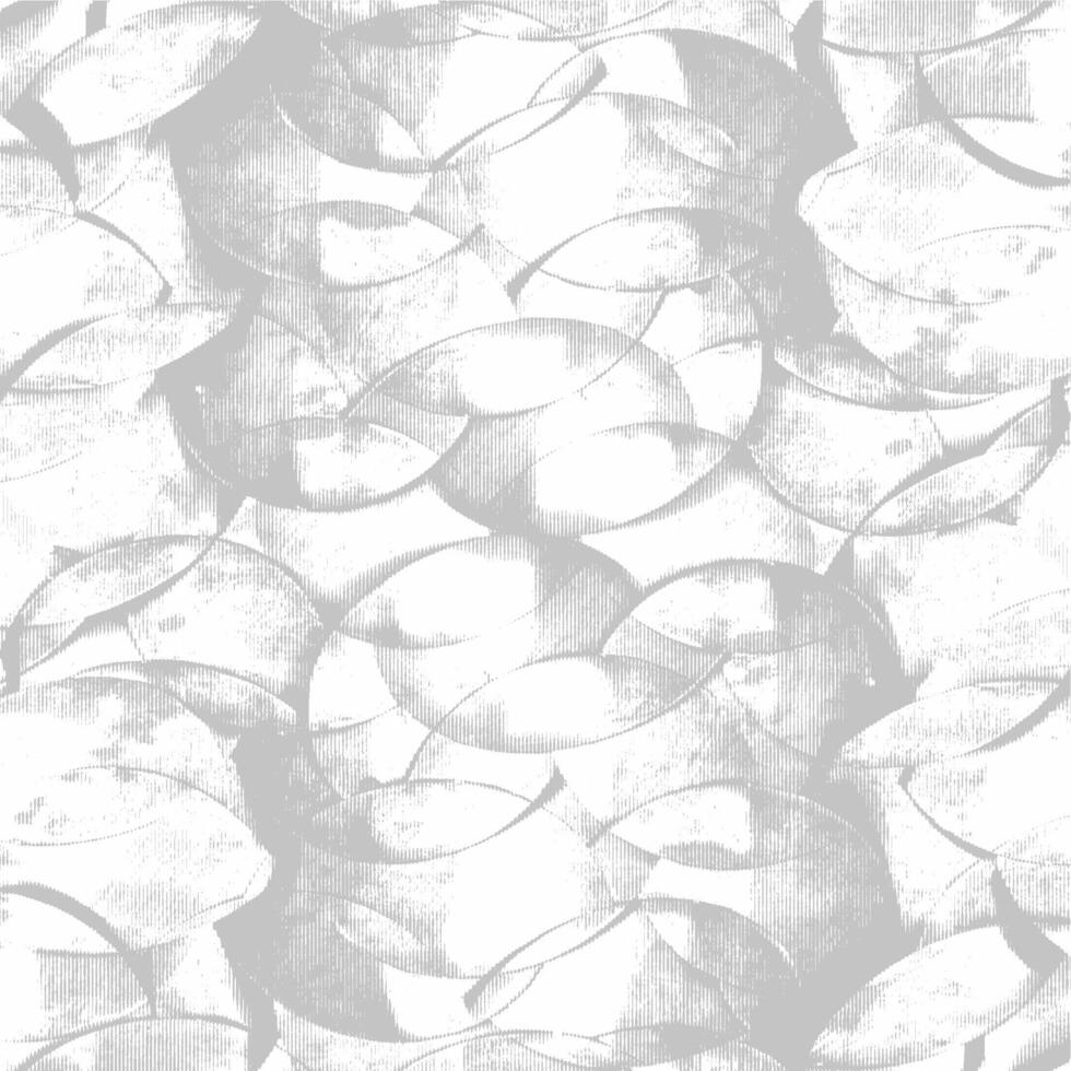 A white and gray abstract pattern with many leaves vector