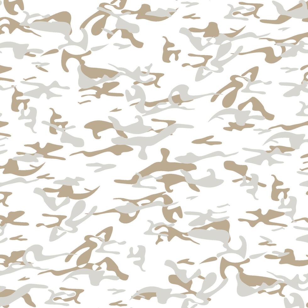 A white and tan camouflage pattern vector