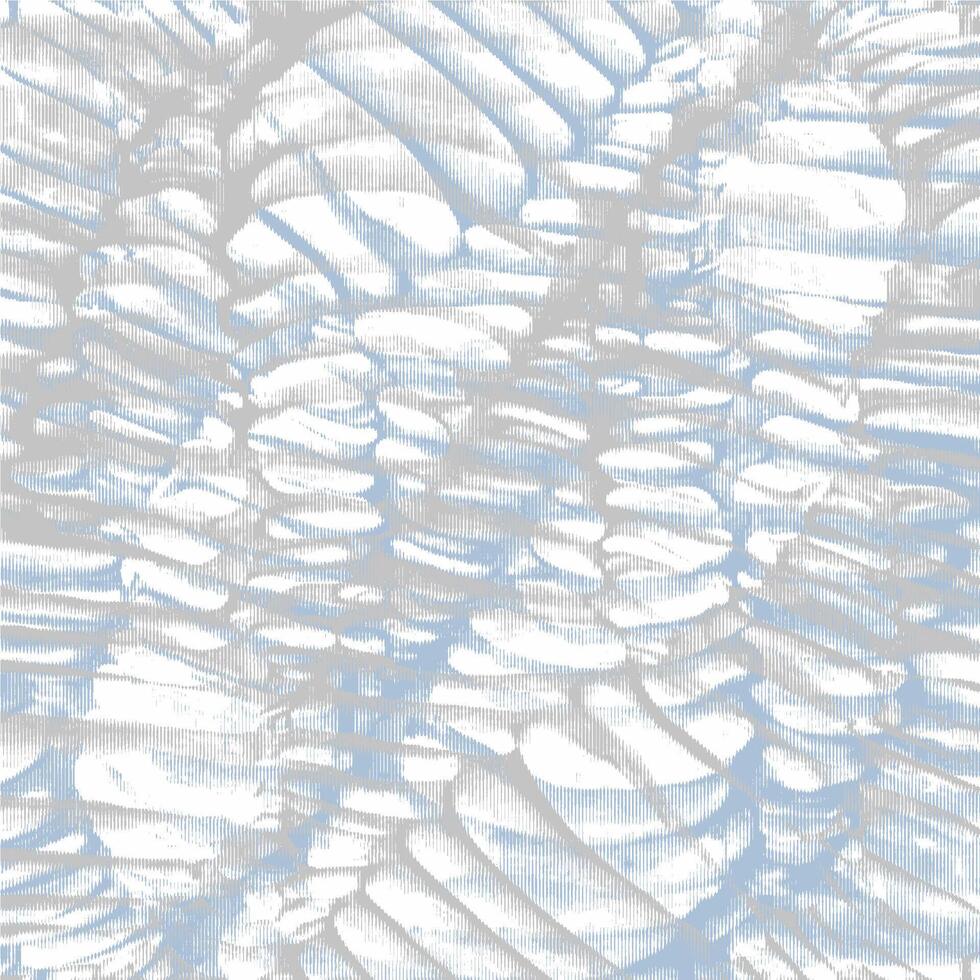 A blue and white pattern with many small circles vector