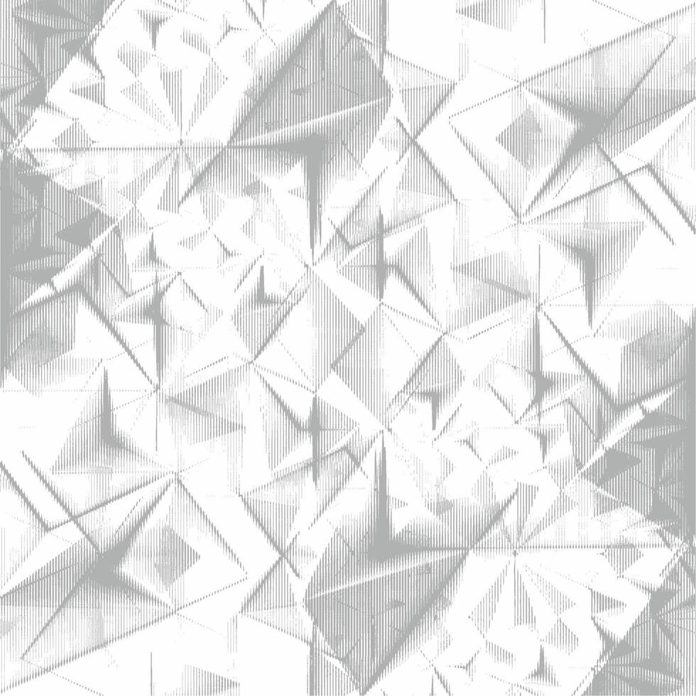 A white and gray background with many triangles vector