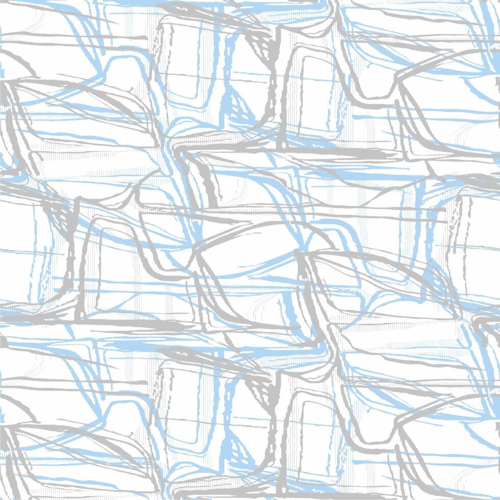 A blue and white pattern with a lot of lines vector