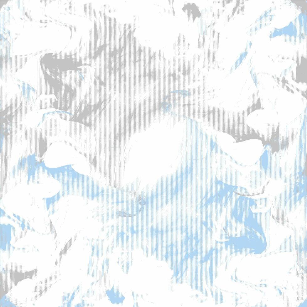 A blue and white abstract painting with a circle in the center vector