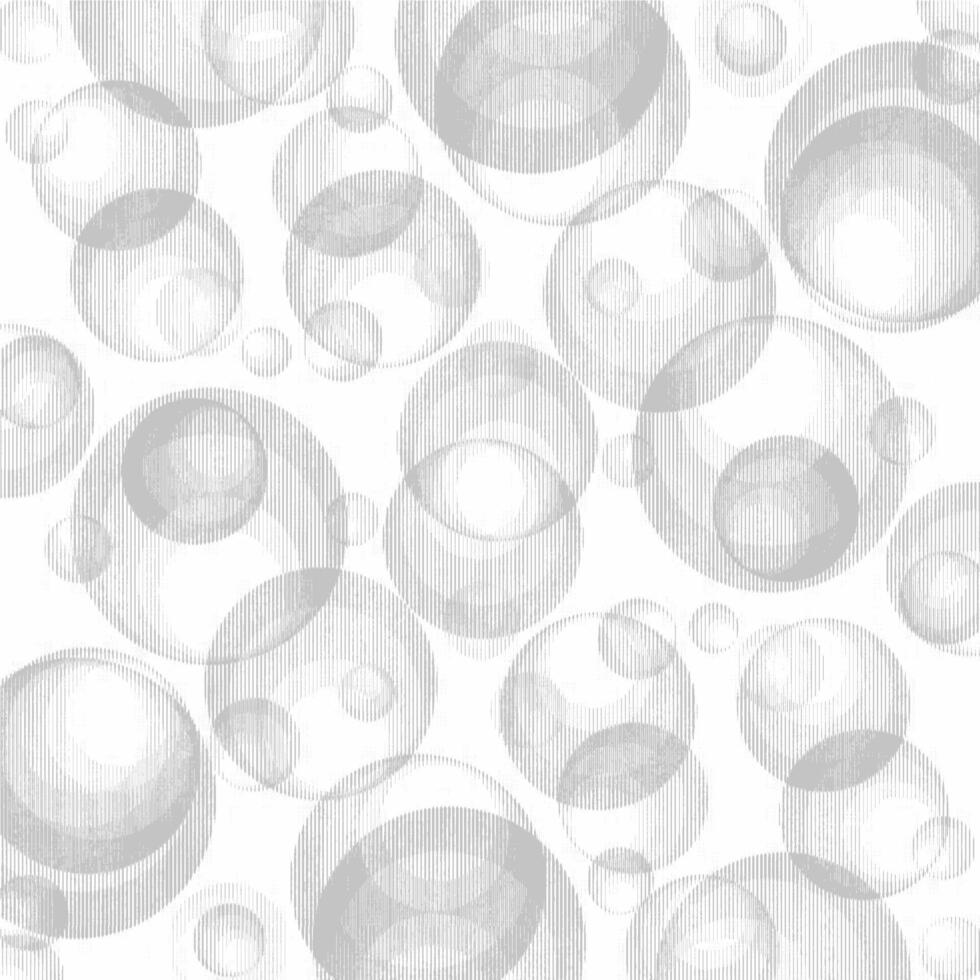 A white and gray background with bubbles vector