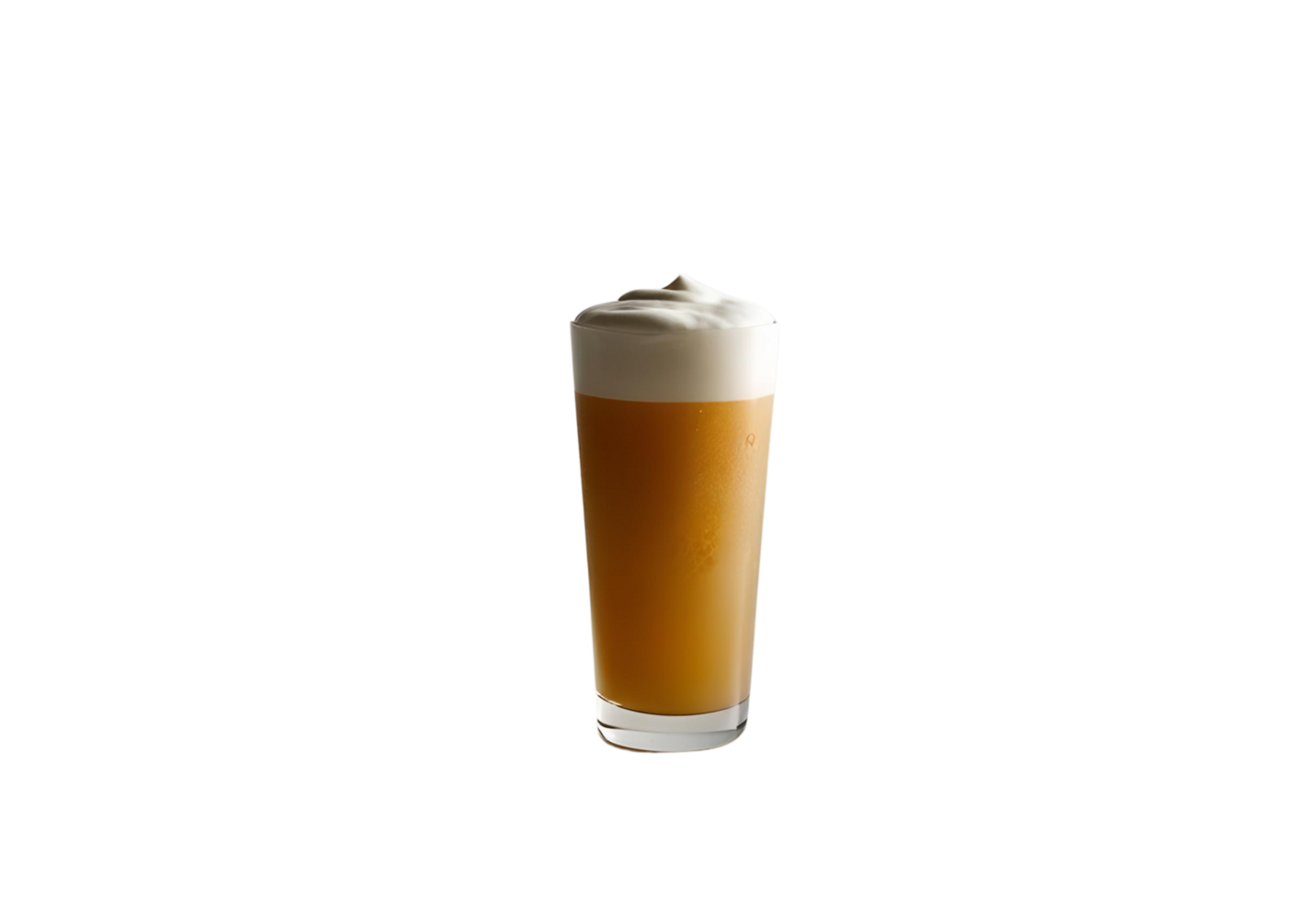 Refreshing Ayran isolated, featuring creamy texture and authentic tangy flavor png