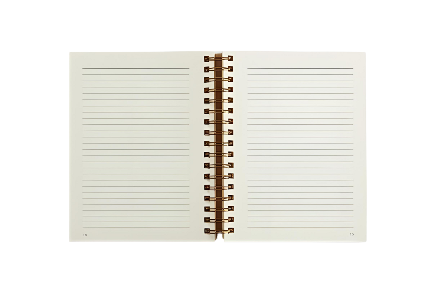 Experience creativity with a blank spiral-bound notebook featuring crisp white pages for endless writing inspiration. png