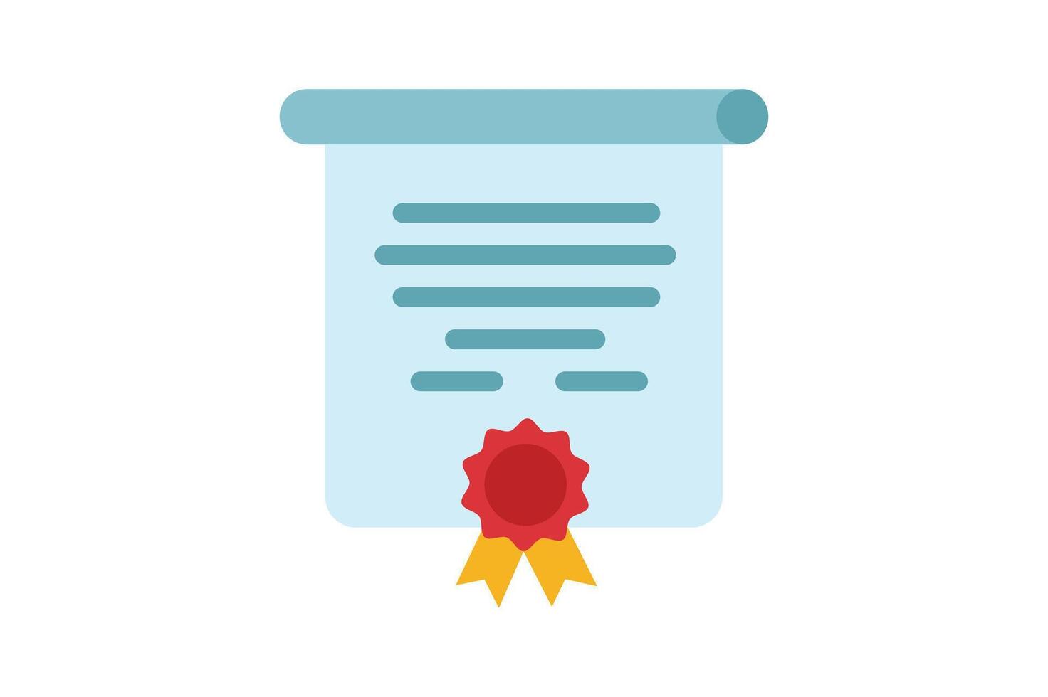 Certification Badge Icon Design, certification icon, college stationery template, master degree icon, diploma certification vector