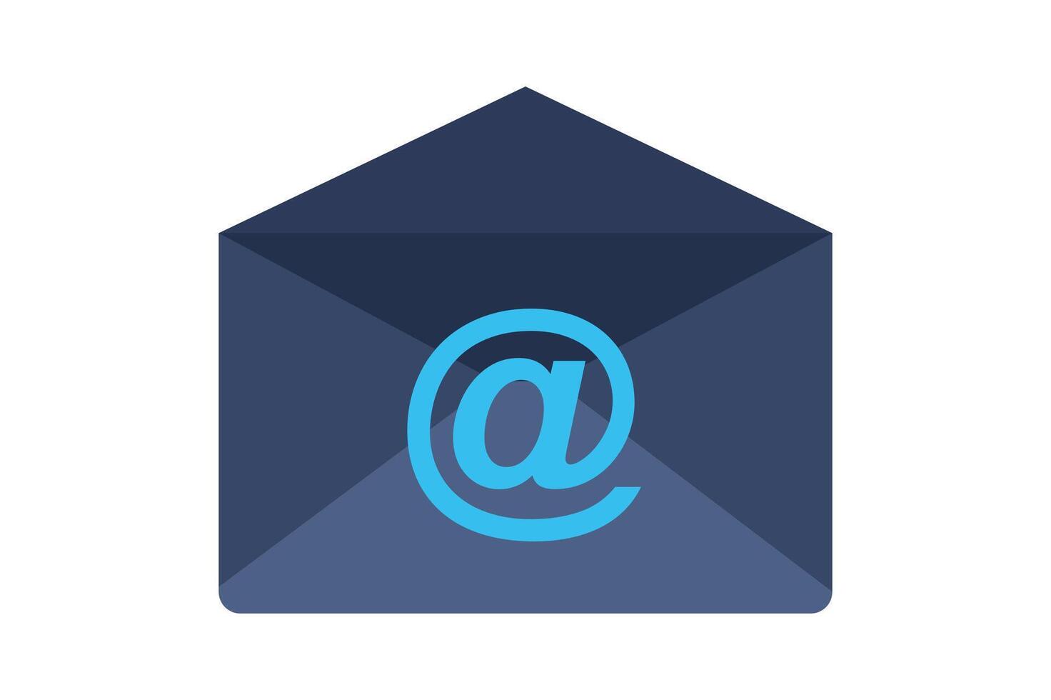 Email Communication Symbol, email envelope icon, electronic mail symbol, envelope email , business mail illustration vector