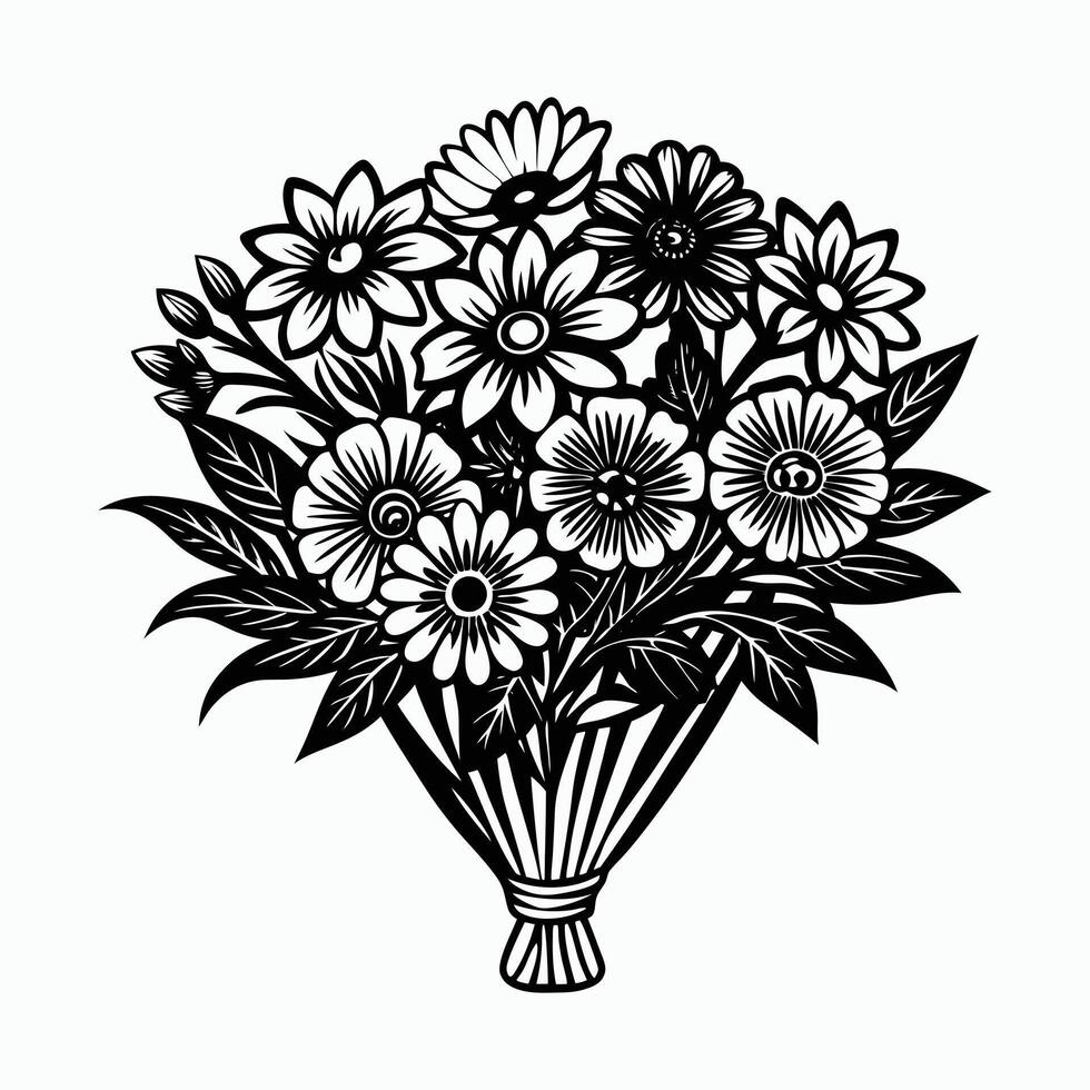 Soft and Sweet Blossoms vector