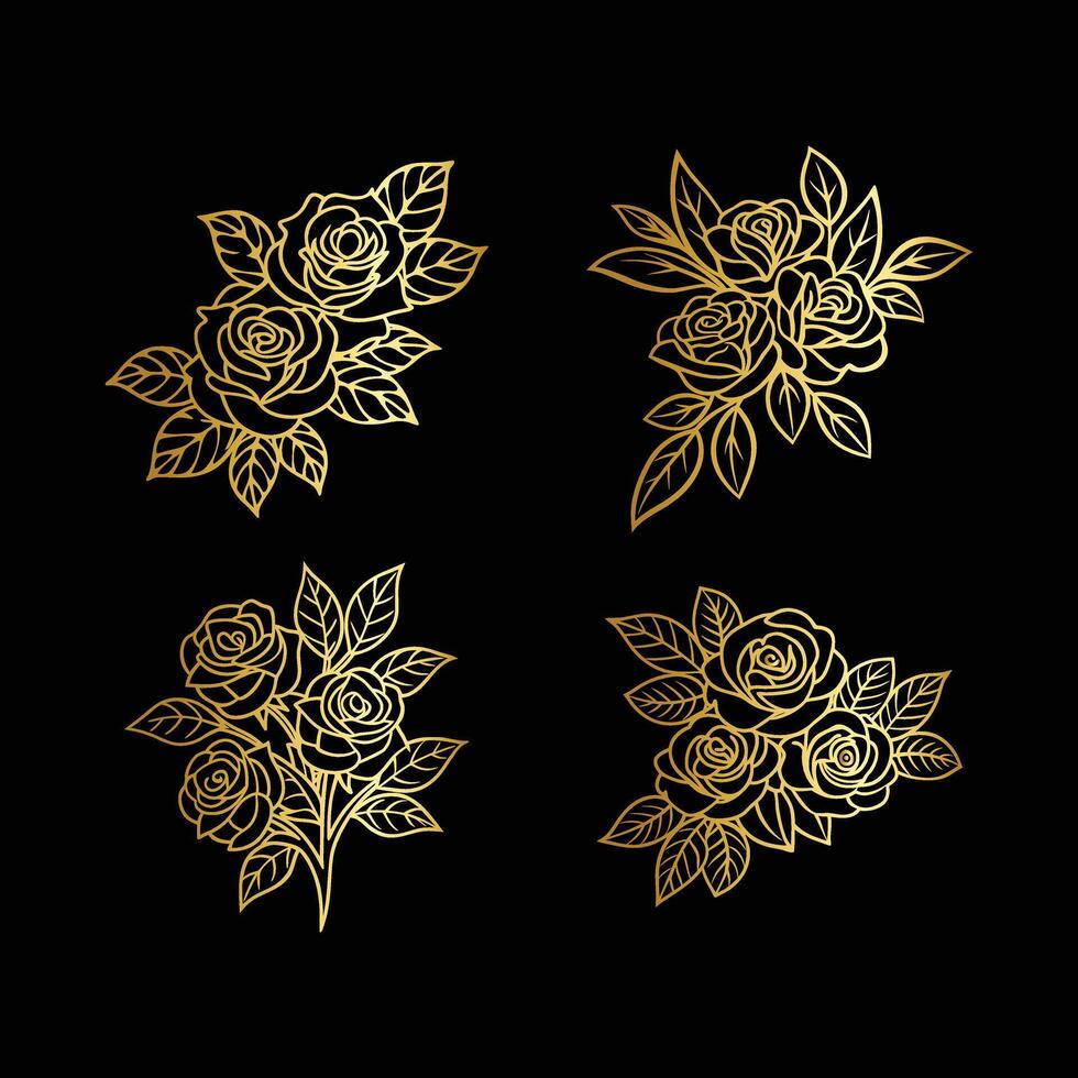 Petal Perfect Decoration vector