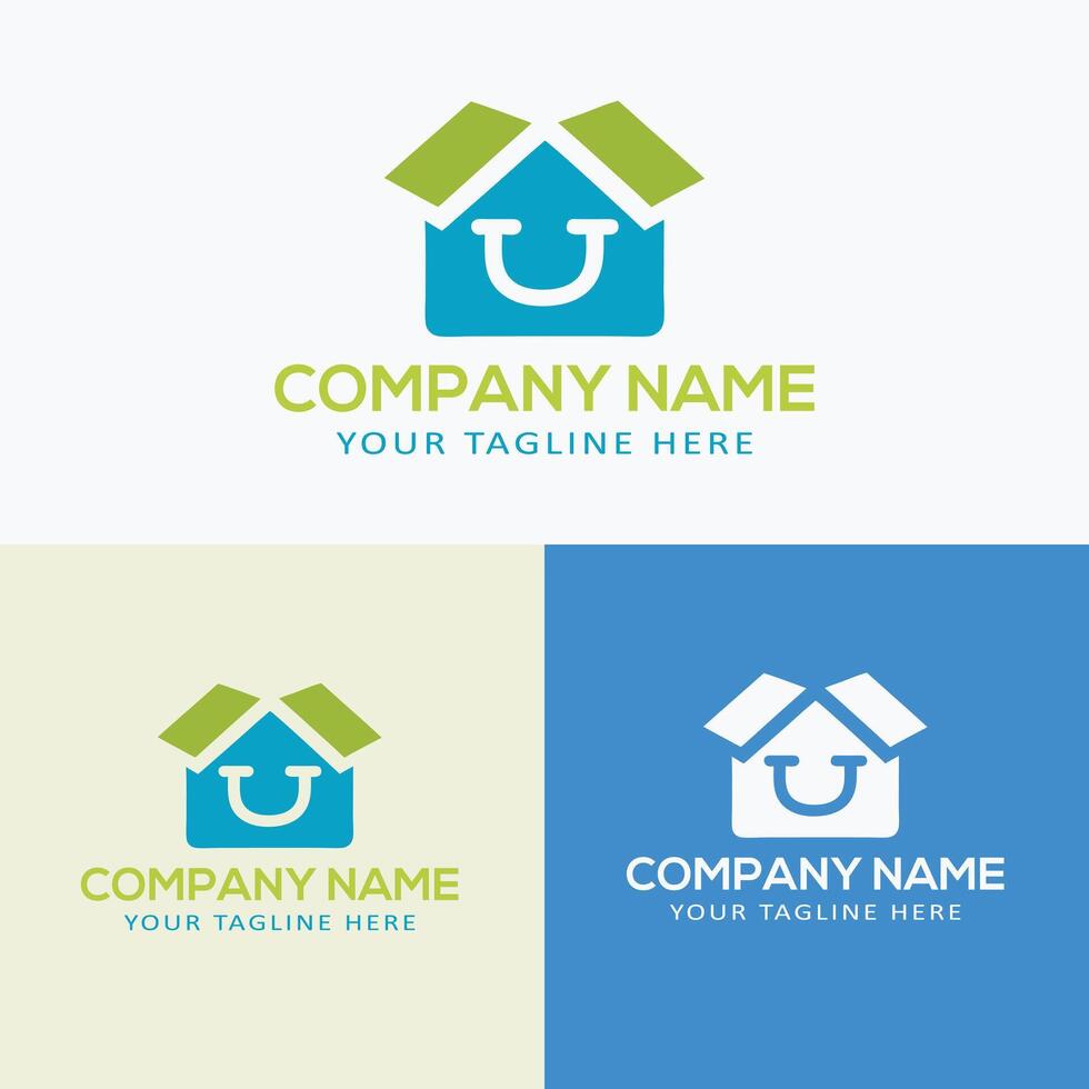 Global Online Market Logo vector
