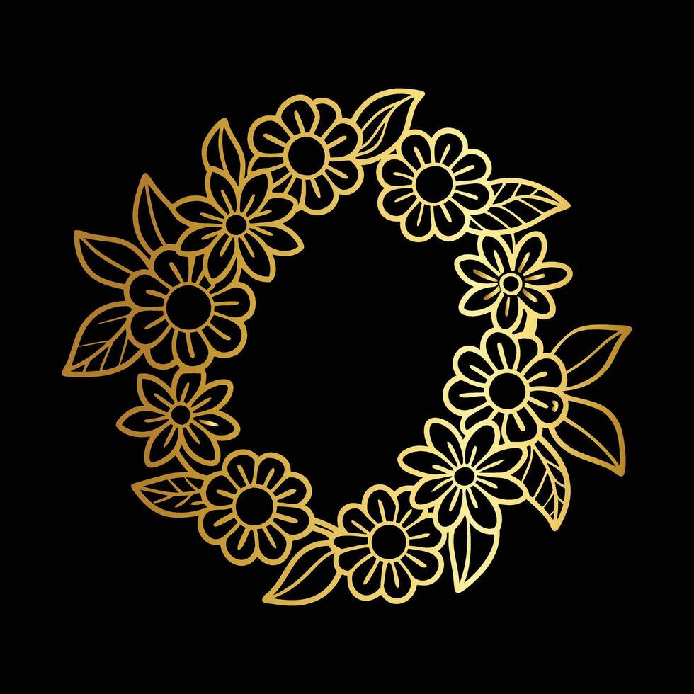 Botanical Beauty Frame vector