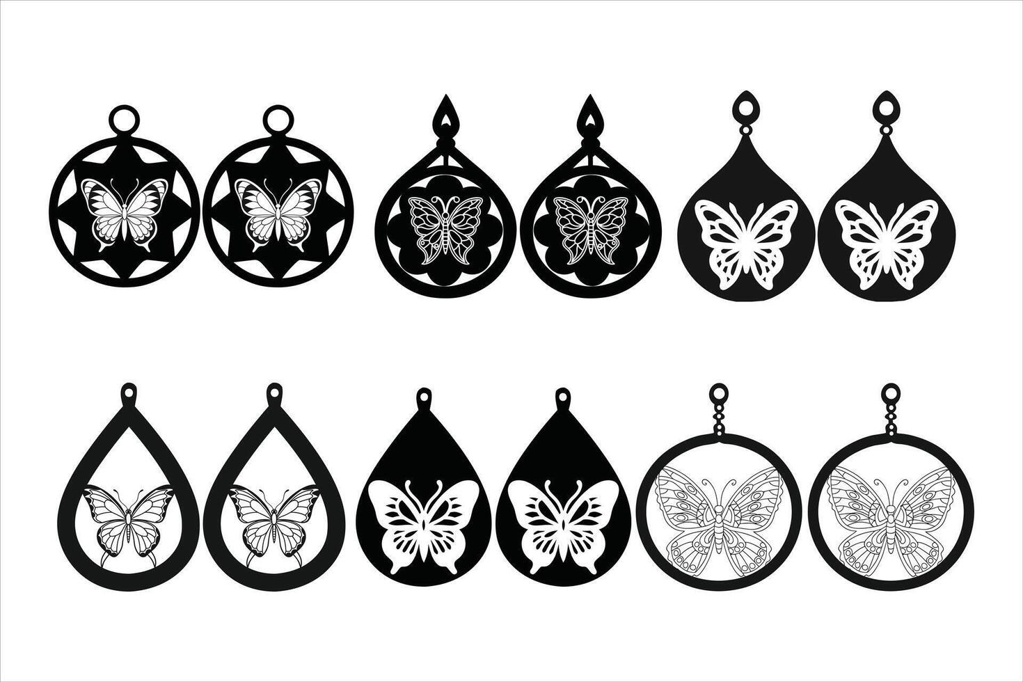 Charming Butterfly Flair vector