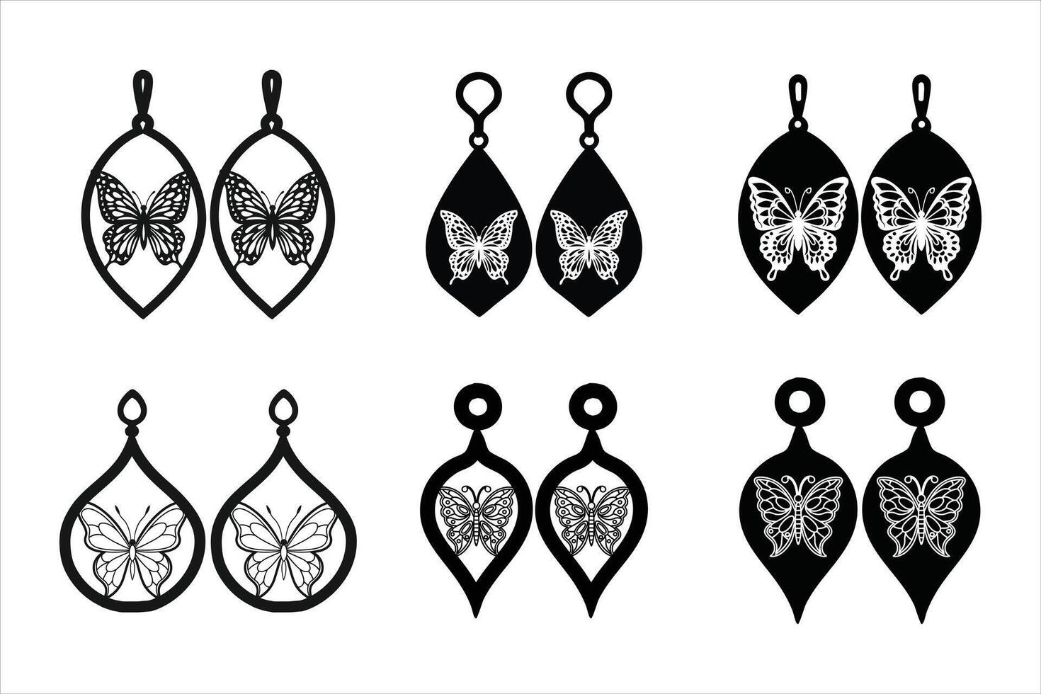 Butterfly Magic in the Air vector