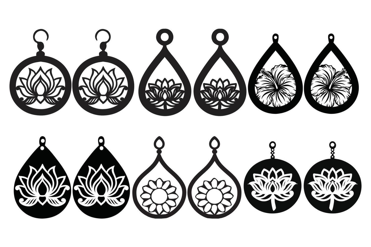 Dazzling Petals on Display vector