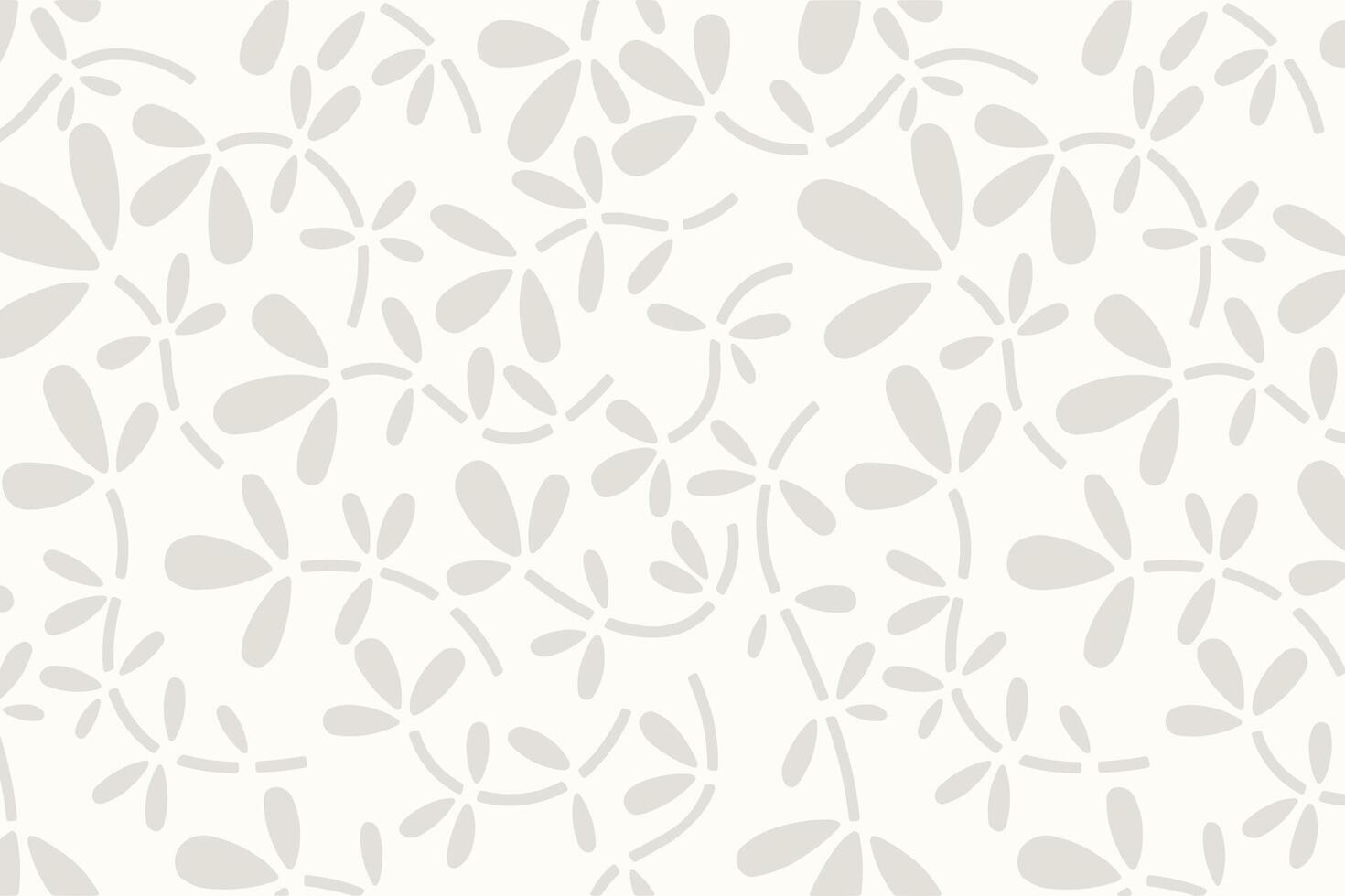 Tropical flower pattern vector