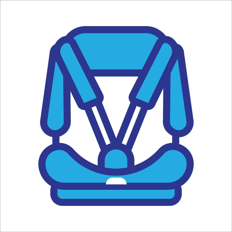 Infant Car Seat Safety vector
