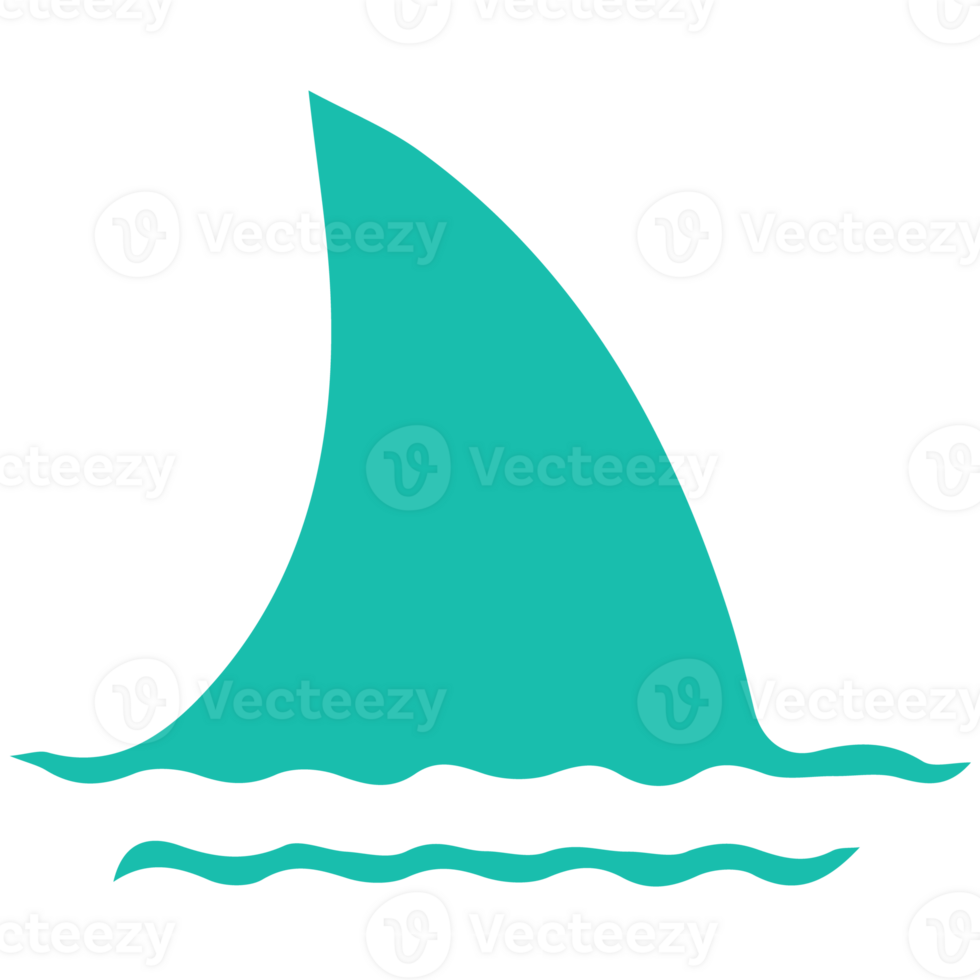 Shark fin logo png