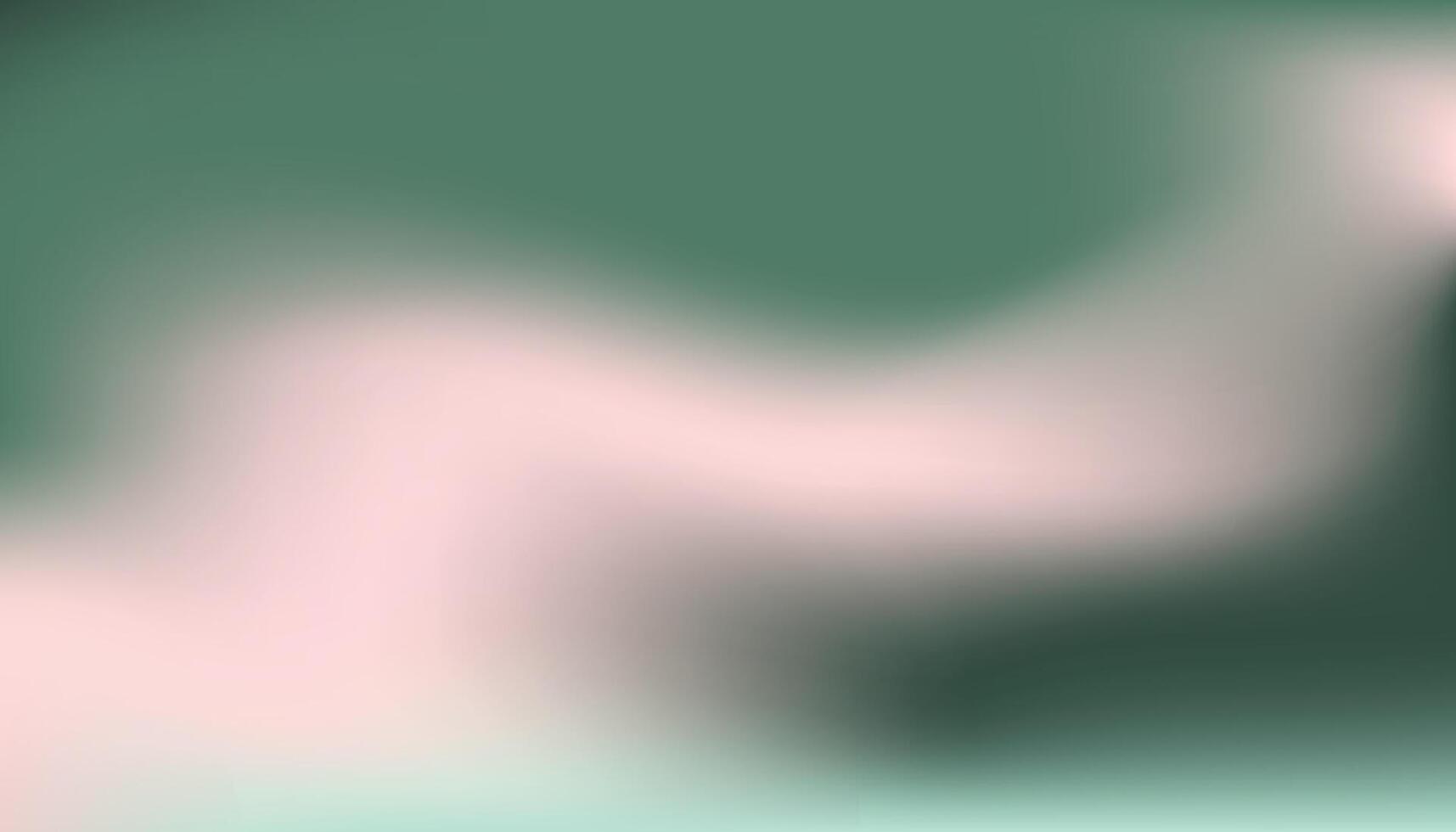 Soft Green and Pink Gradient Blur Abstract Background Design vector
