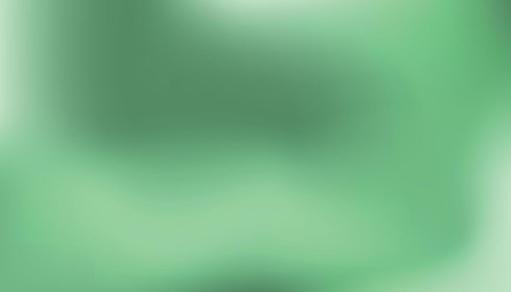 Tranquil Green Gradient Blur Abstract Background Design vector