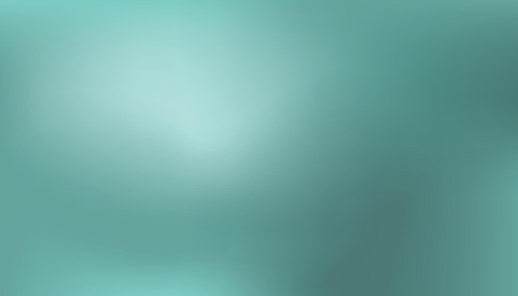 Serene Abstract Gradient Blur of Teal and Turquoise Background Design vector