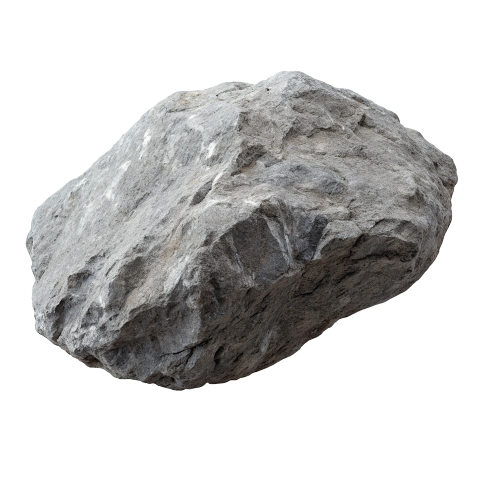Floating gray rock png