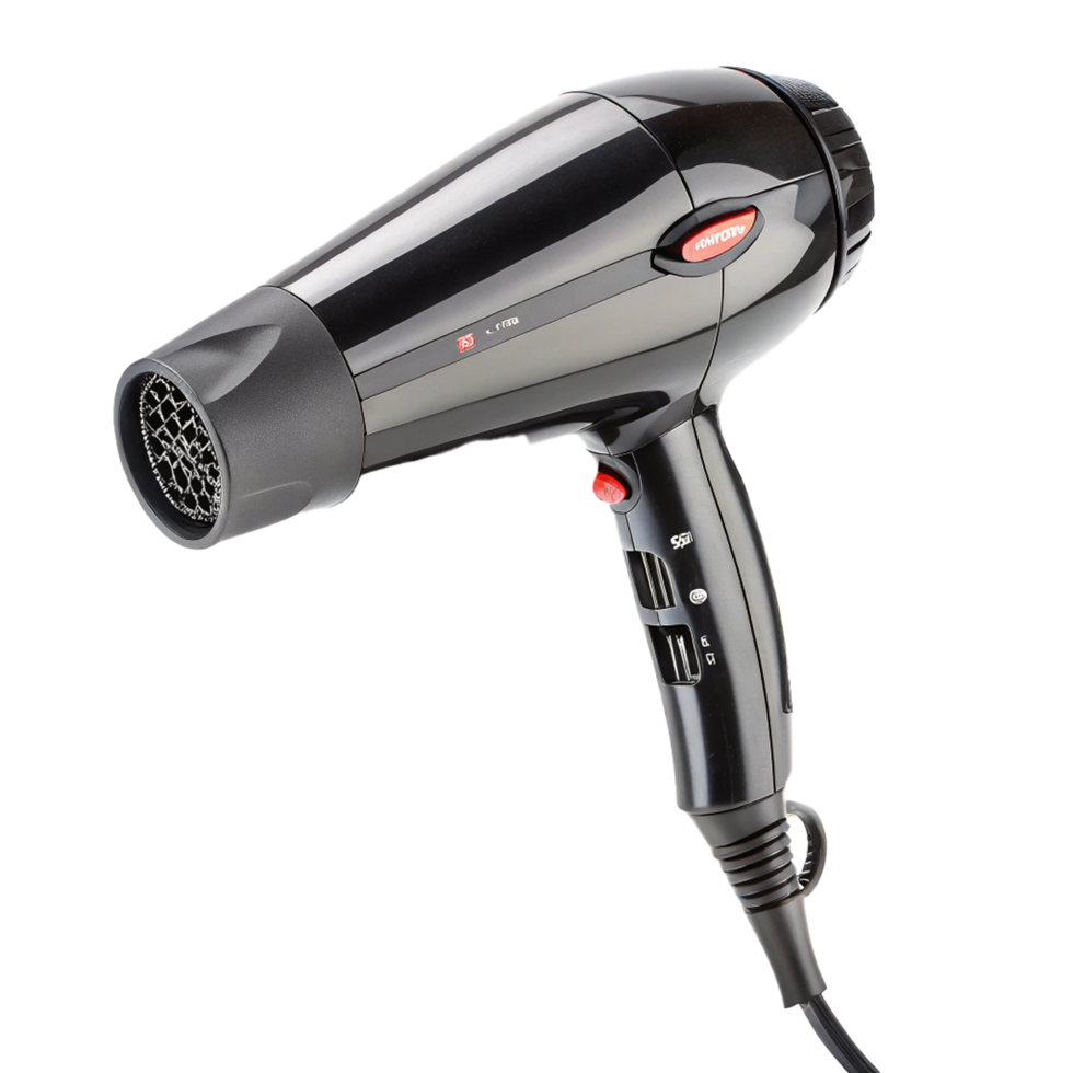 Realistic hair dryer png