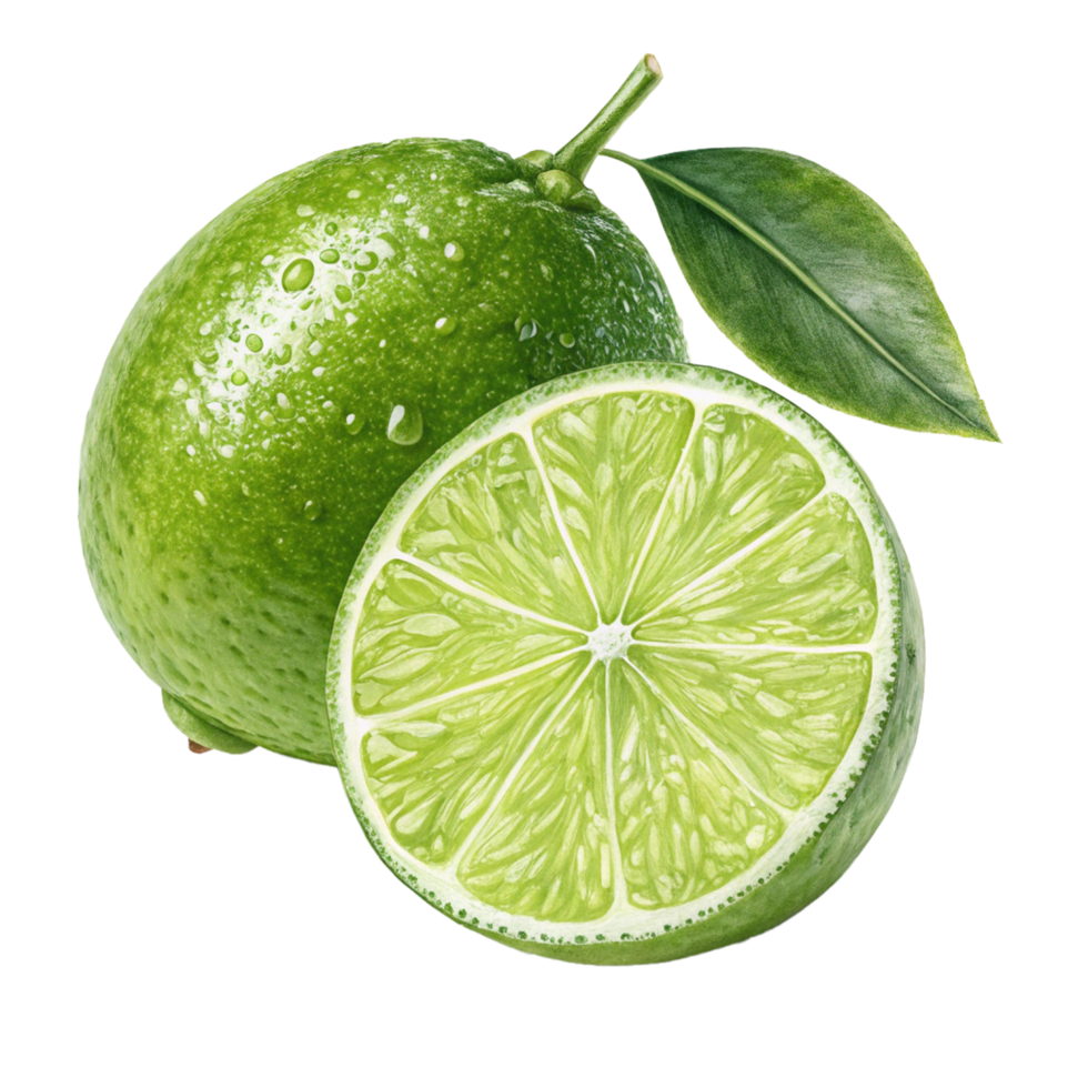 Realistic key lime png