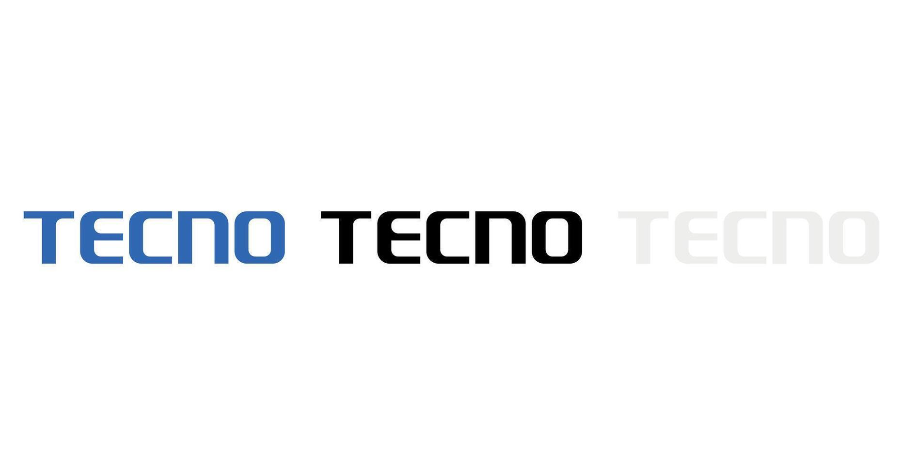 Tecno Mobile Company Brand Official Logo Bundle Set Icon and Symbol High Quality Digital Download vector