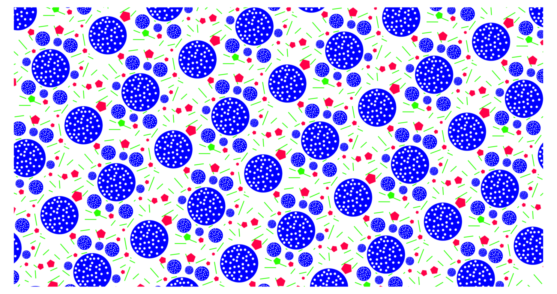 Abstract Geometric Pattern with Dotted Circles png