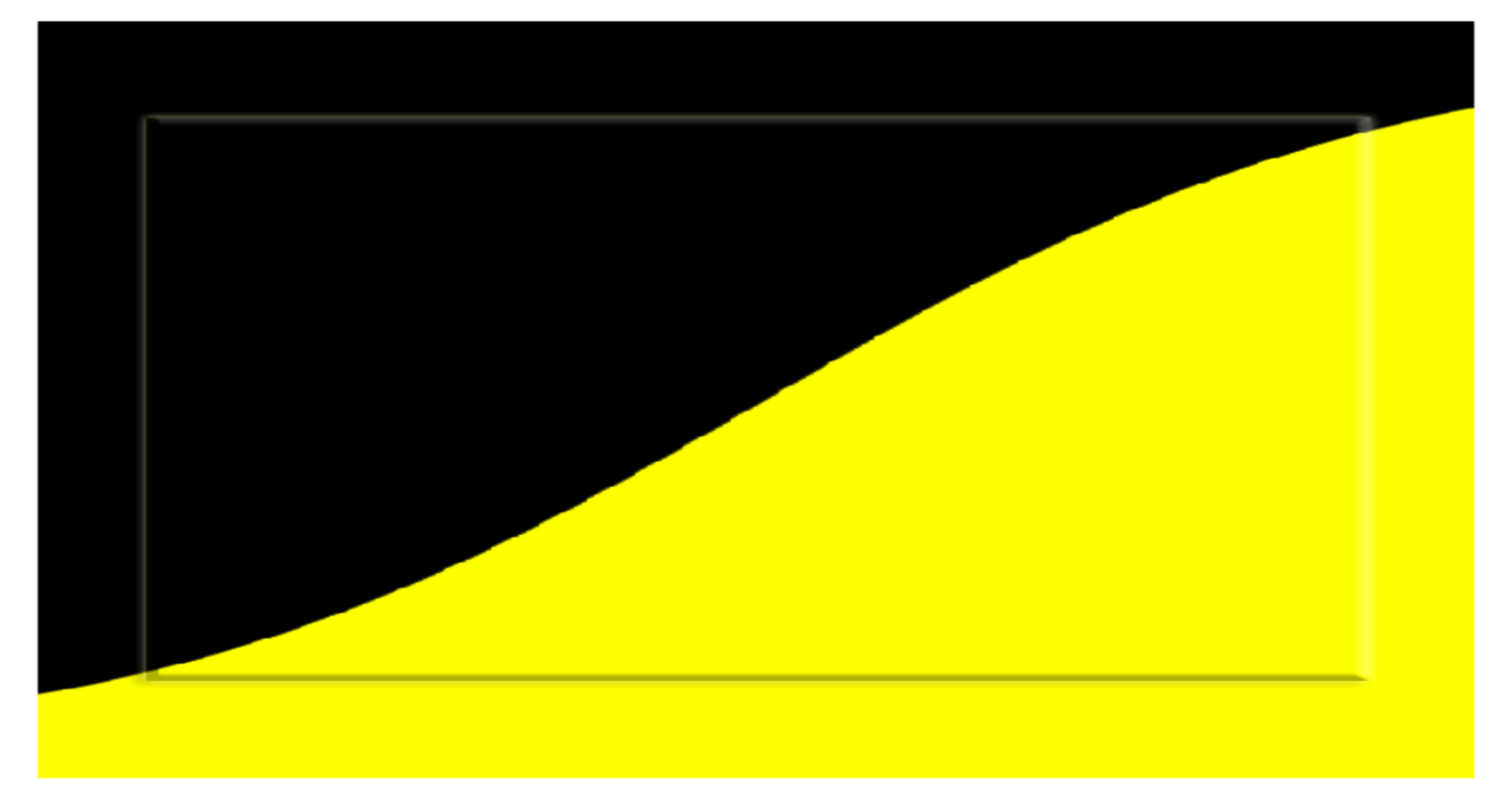 Abstract Black and Yellow Overlapping Shape Background png