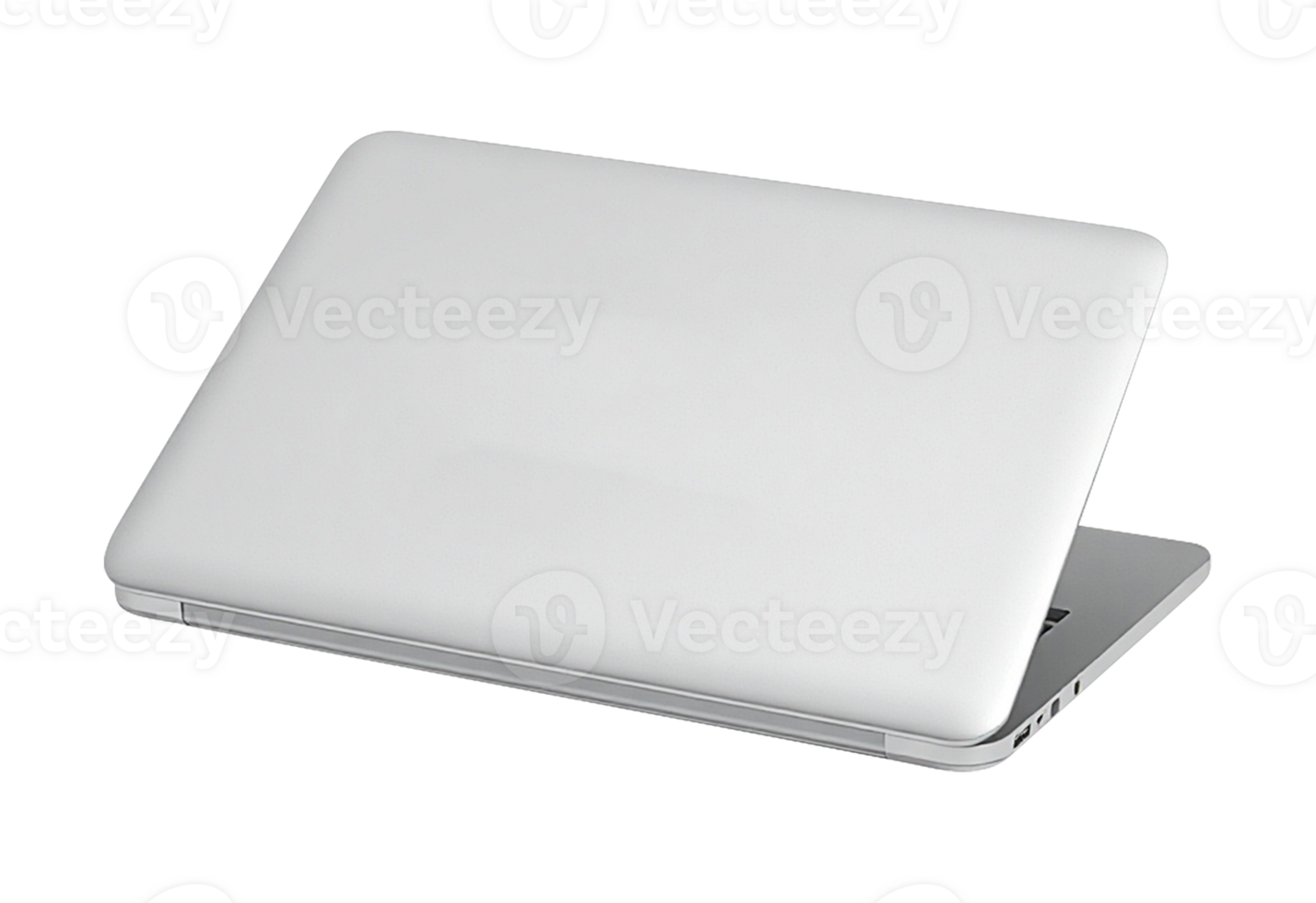 a white laptop on a transparent background png