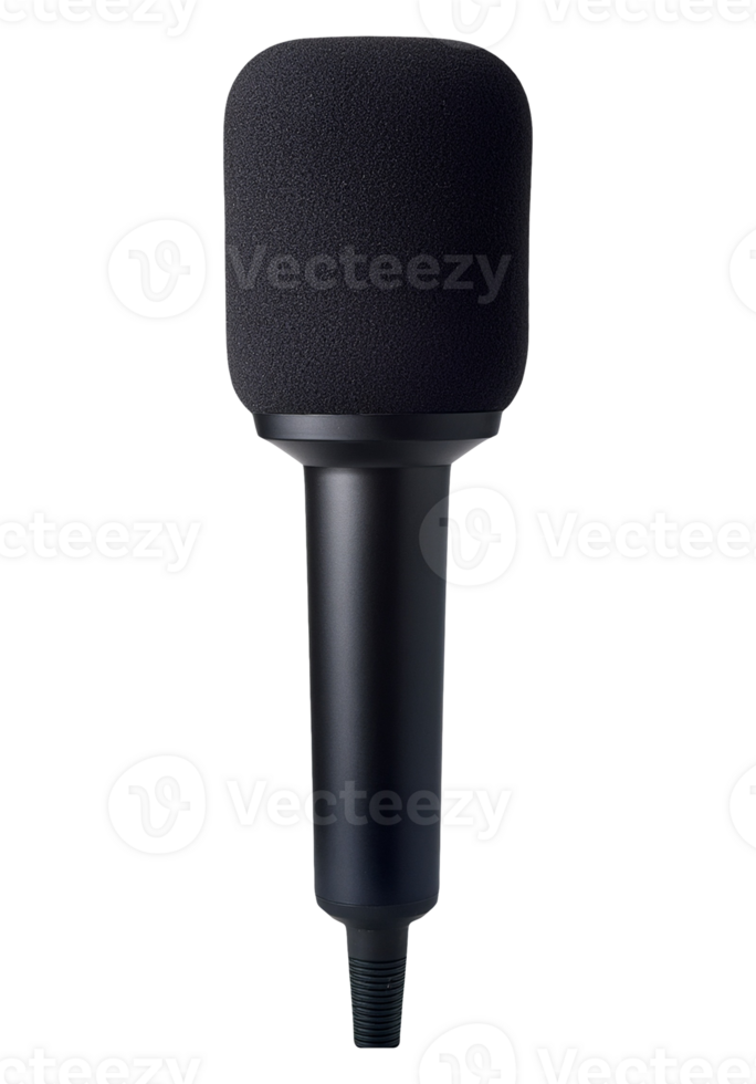Isolated Microphone for Recording and Broadcasting png
