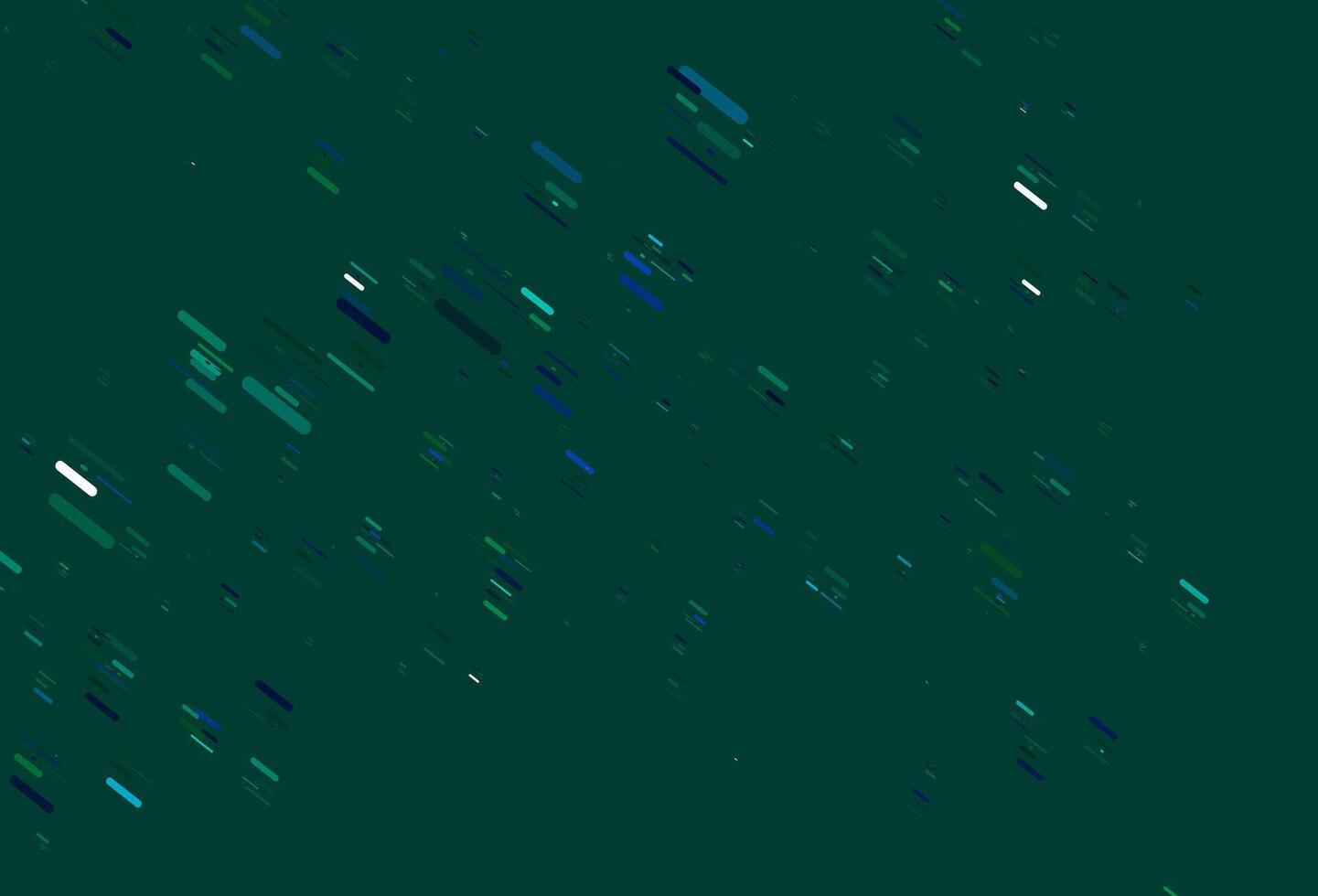 Light Blue, Green layout with flat lines. vector